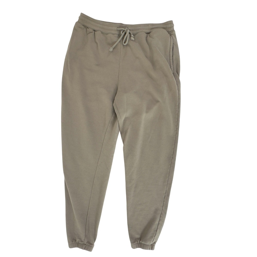 Madewell Sweatpants Sage Green Cotton - Large